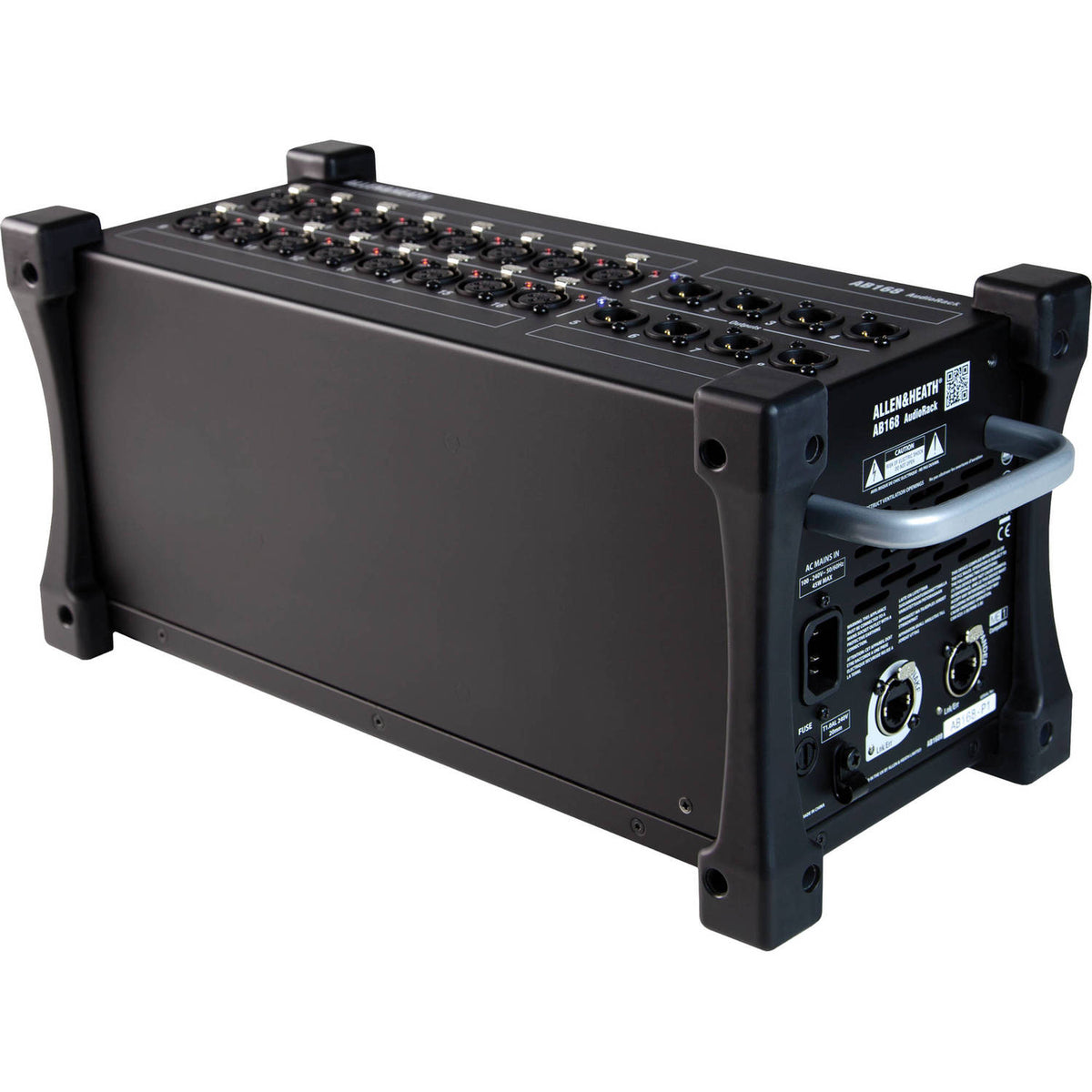 Allen & Heath AB168 portable remote AudioRack stage box, view 2
