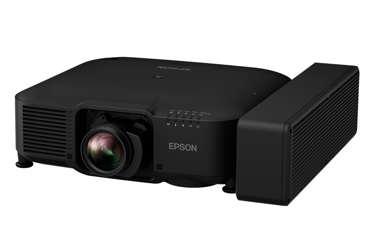 Epson EB-PQ2010B: 10,000 Lumens 4K 3840 x 2160, 8.3m pixels, 16:9 3LCD Laser Projector, Interchangeable Lens, view 6