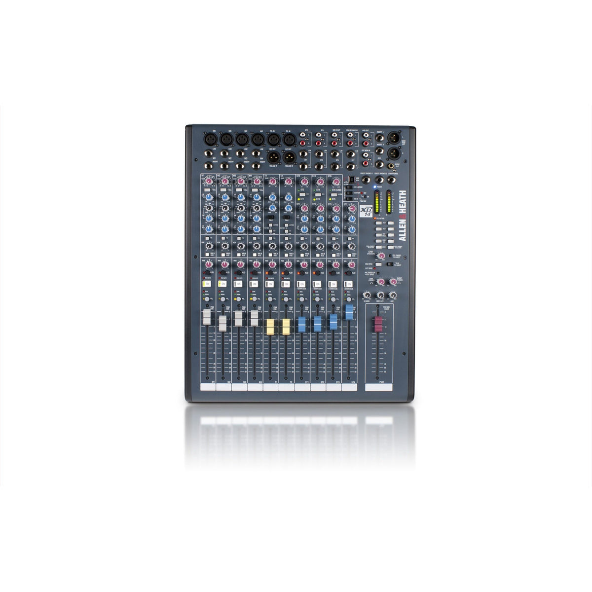 Allen & Heath XB-14-2 compact broadcast mixer, view 2