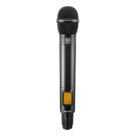 Electro-Voice RE3-HHT76: Handheld Wireless Microphone Transmitter, 5H (560 to 596 MHz)