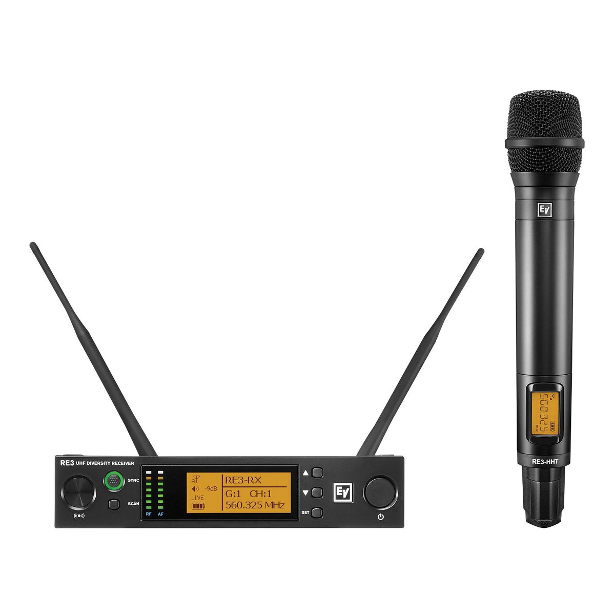 Electro-Voice RE3-RE420: UHF Wireless Handheld Microphone System, 5L (488 to 524 MHz)