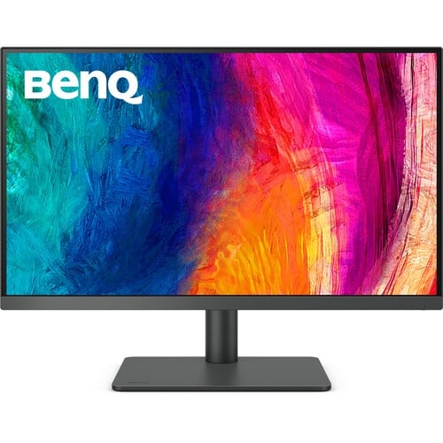 BenQ DesignVue PD2705U 27 inch 4K UHD sRGB HDR10 designer monitor with USB-C, view 3