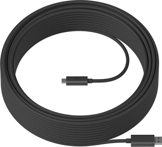 Logitech Strong USB Cable 25m coiled