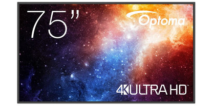 Optoma N3751K: 75 Inch 4K UHD Professional Display with Android 11, view 2