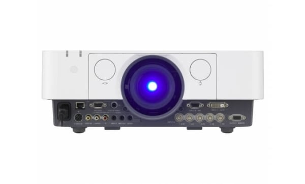 Sony VPL-FX37 projector rear connectivity panel