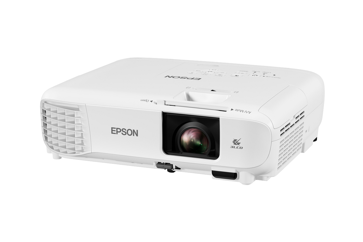 Epson EB-W49: 3,800 Lumens WXGA 3LCD Lamp Projector for Meeting Rooms and Classrooms, view 3