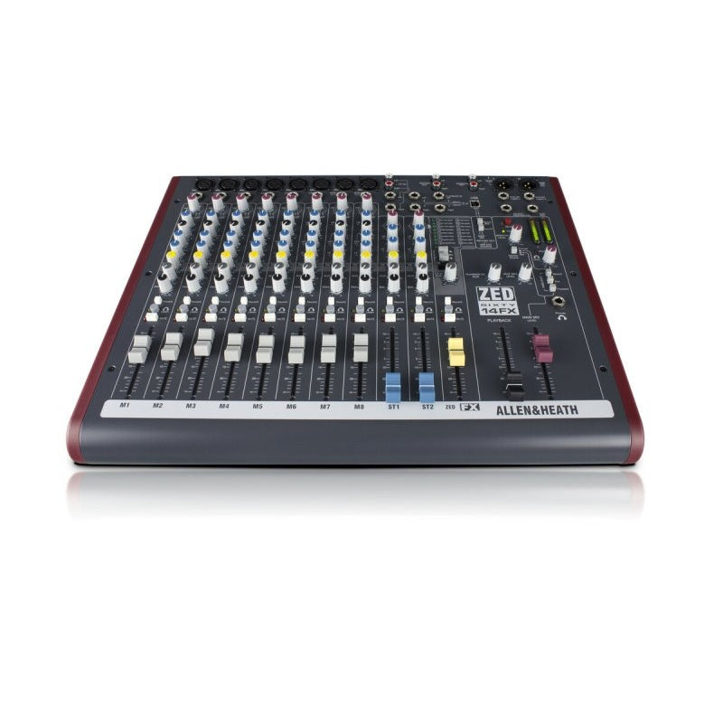 Allen & Heath ZED60-14FX multipurpose USB mixer with FX, view 3