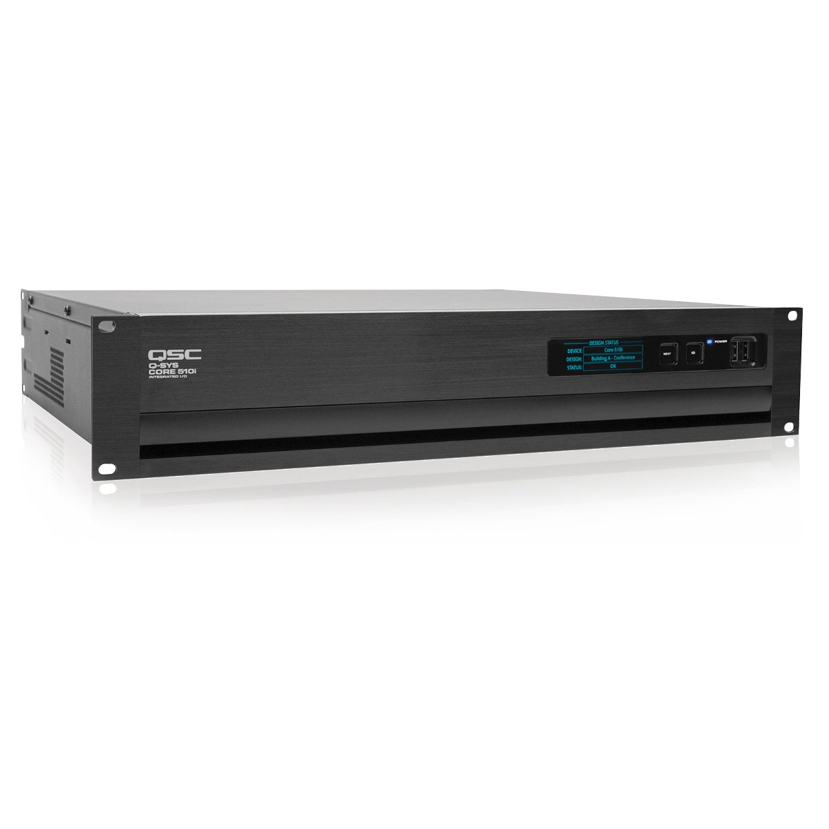 Q-SYS CORE 510i Kit: Integrated AV Control Processor 2RU, view 4
