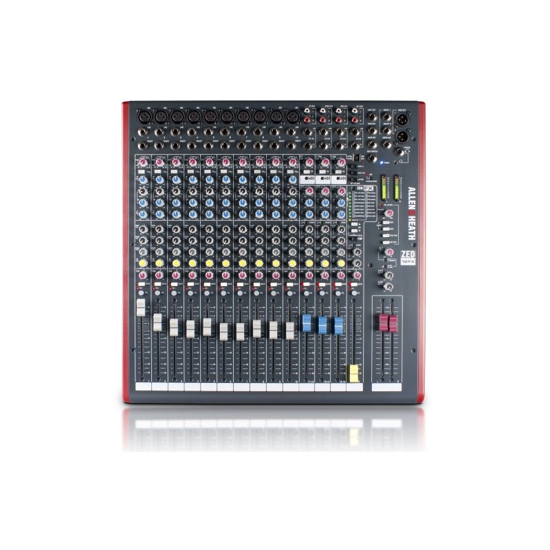 Allen & Heath ZED-16FX multipurpose mixer with FX, view 2