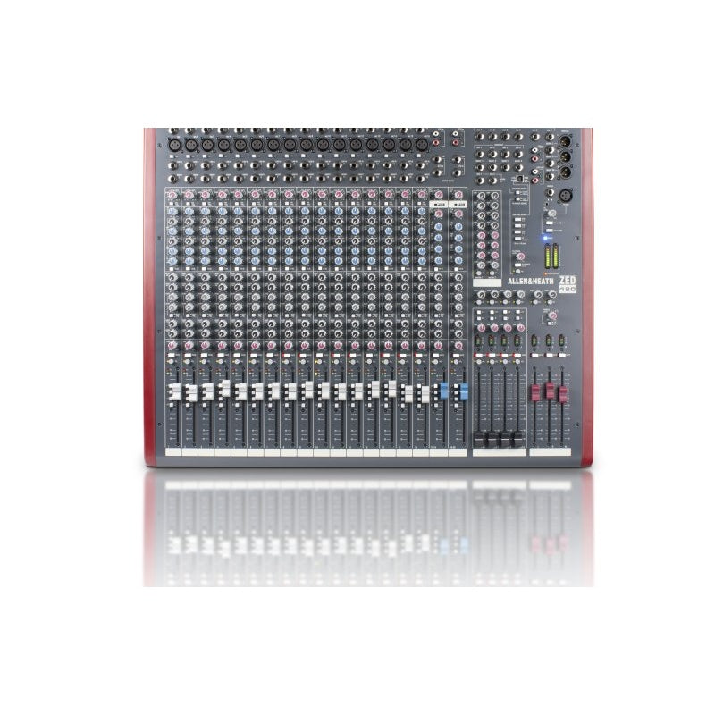 Allen & Heath ZED-420 analog mixer, view 2