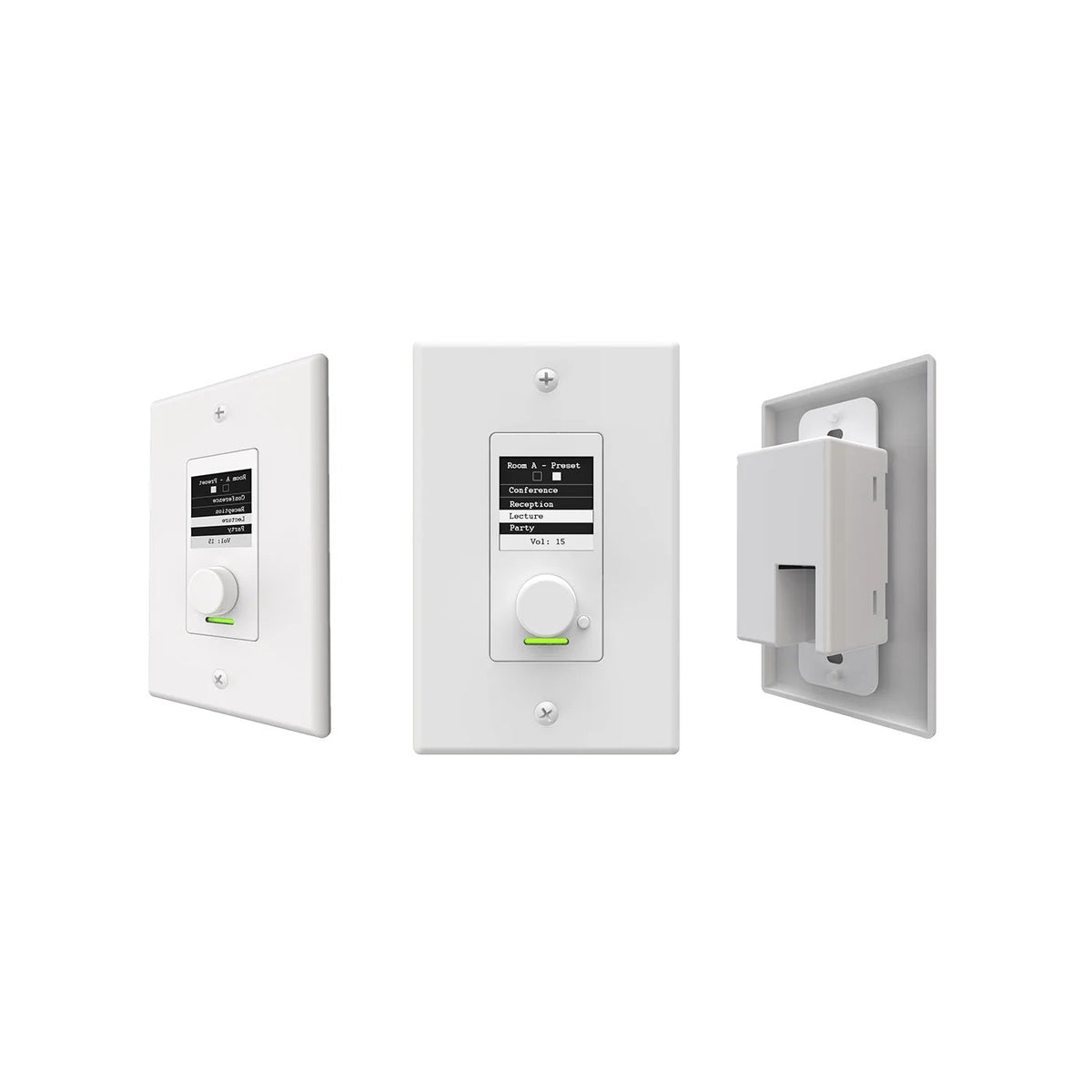 Q-SYS Axon C1 Wall Controller, view 3