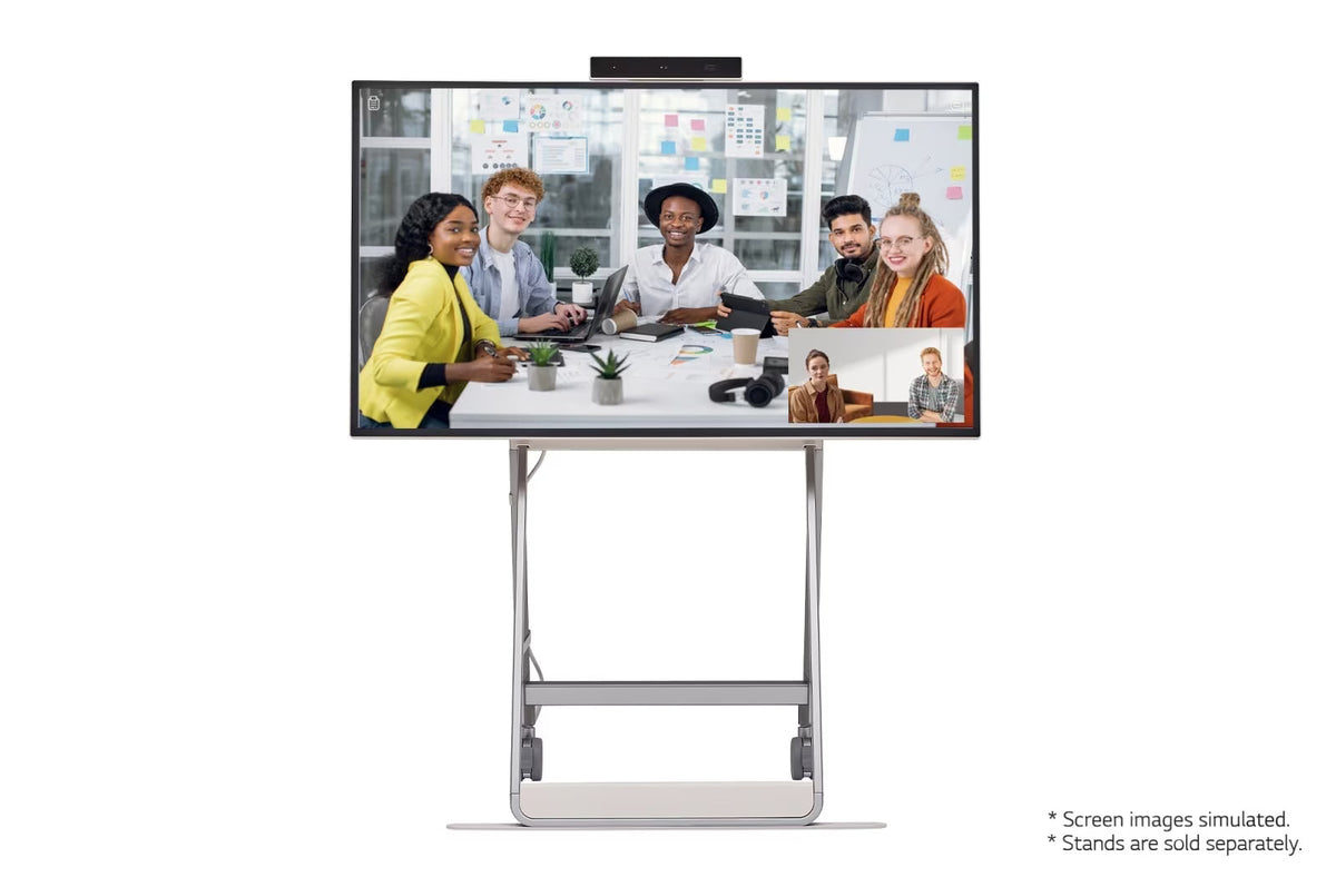 LG One:Quick Flex 43HT3WJ 43 Inch All-in-One Meeting Display