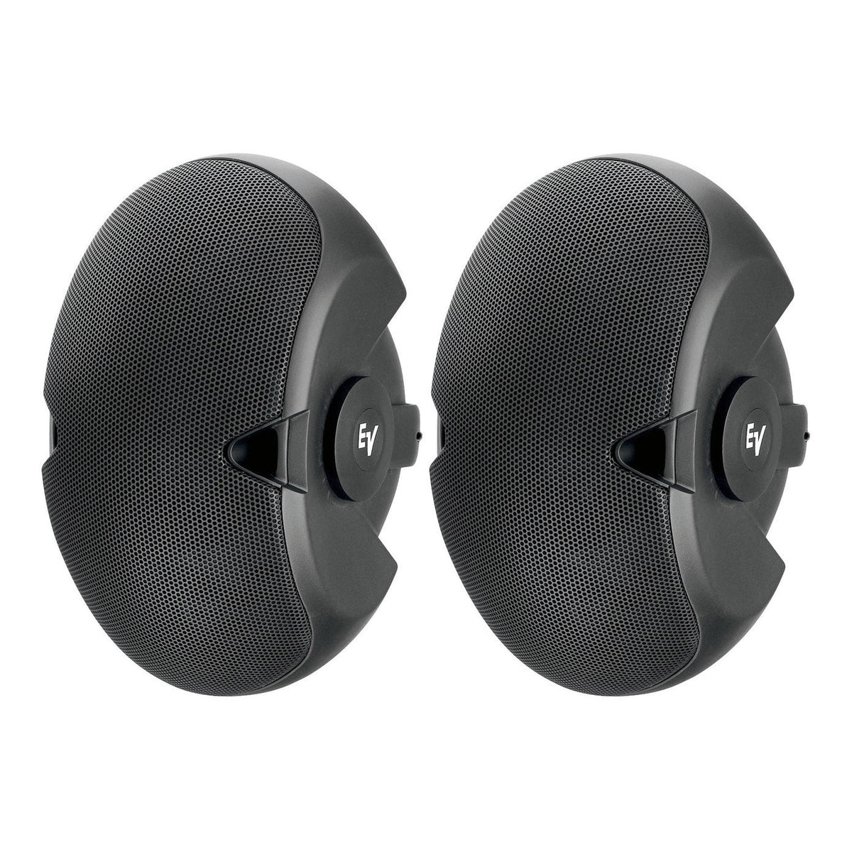 Electro-Voice EVID 4.2T: Dual 4-Inch Surface Mount Speakers (Pair), Black
