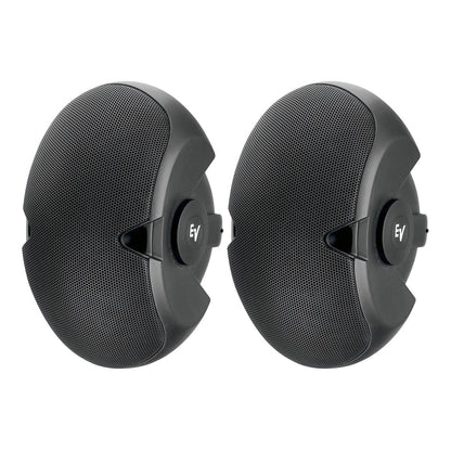 Electro-Voice EVID 4.2T: Dual 4-Inch Surface Mount Speakers (Pair), Black