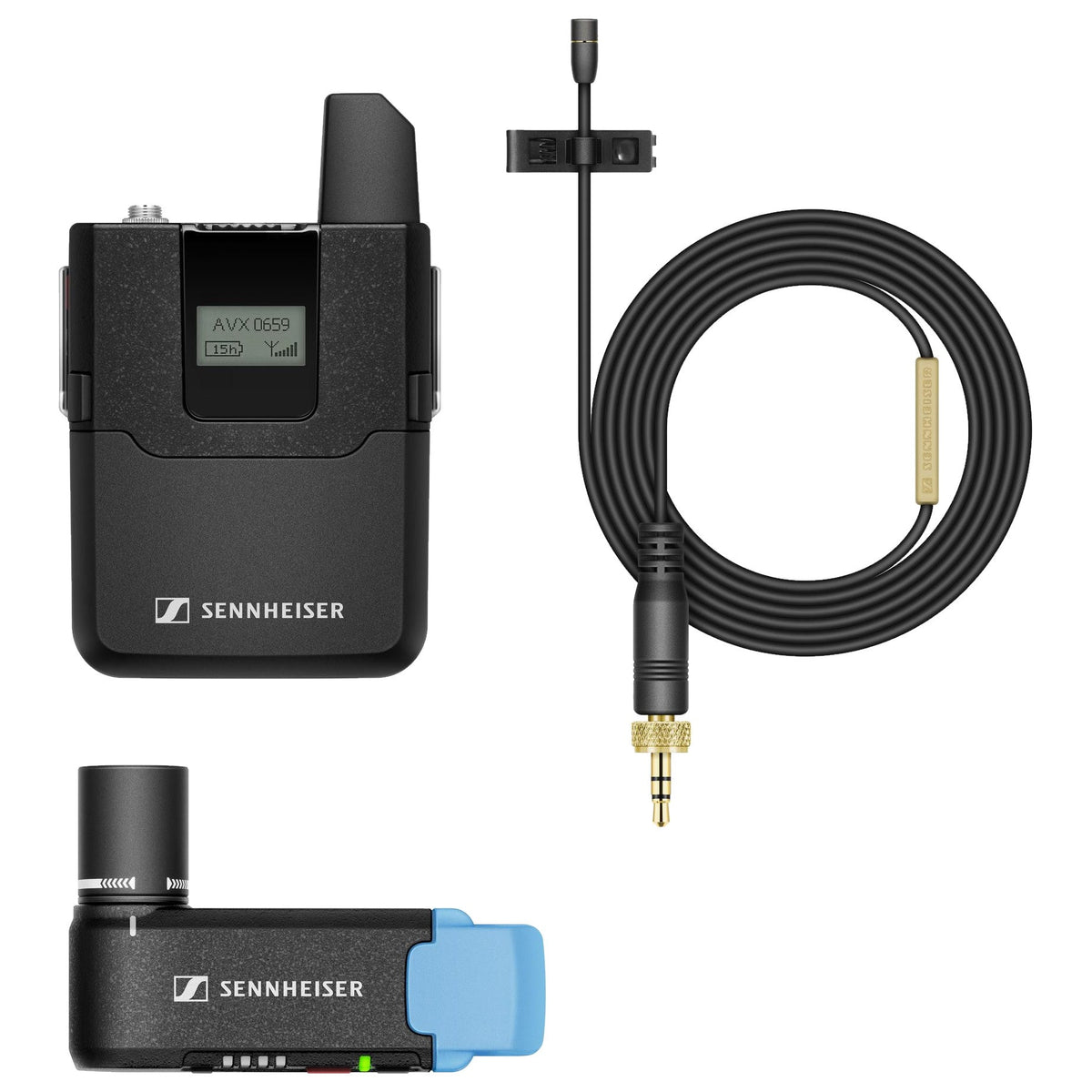 Sennheiser AVX-MKE2 SET-4: Wireless Lavalier Microphone System