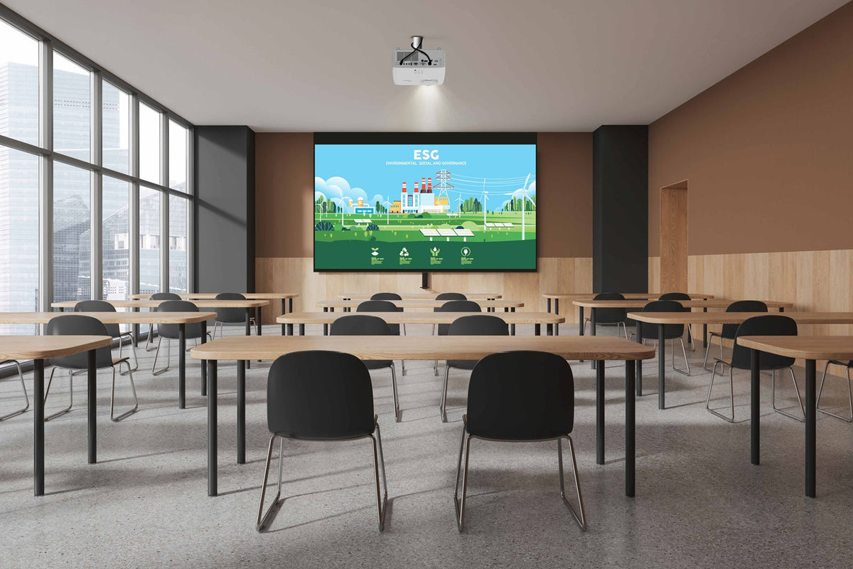 Optoma ZH401e: 4,600 Lumen 1080p Laser Projector with Standard Throw Lens, view 3