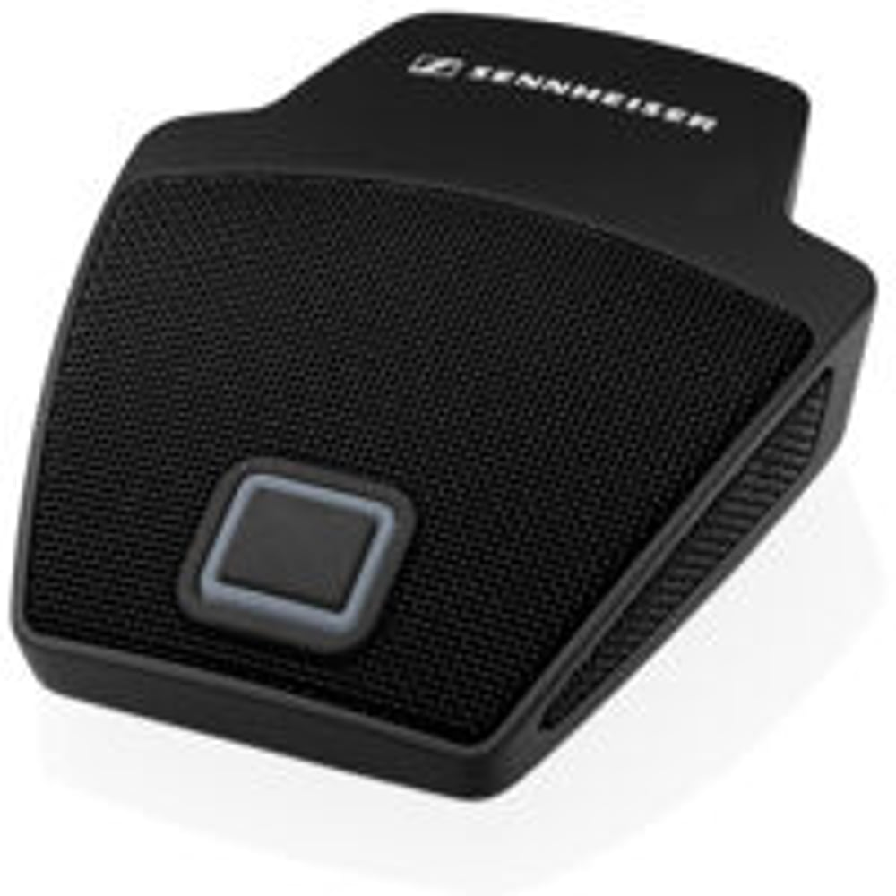 Sennheiser MEB 114-S B: CARDIOID BLACK PTT Installed On-Table Boundary Layer Miccardioid Pre-Polarized Cond 24-48 V