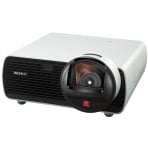 Sony VPL-SW125 projector rear connectivity panel