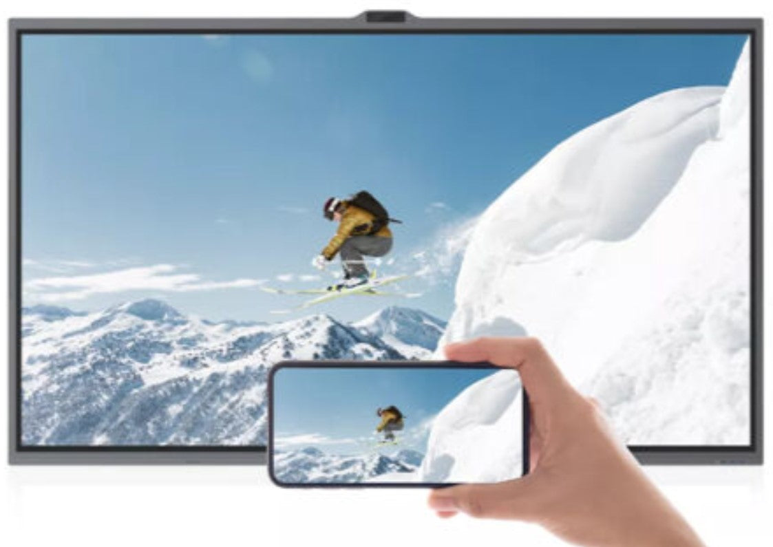 MAXHUB C8630 interactive display ports detail