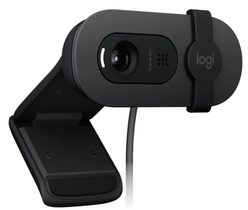 Logitech Brio 105 Full HD Webcam: Compact Webcam with Privacy Shutter