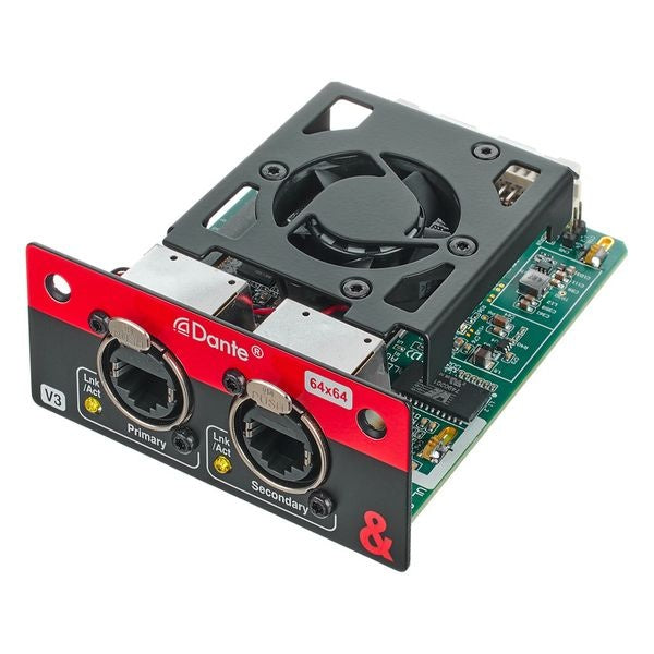 Allen & Heath SQ Dante 64x64 expansion card, view 3