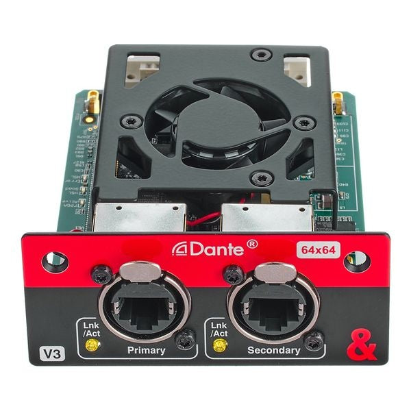 Allen & Heath SQ Dante 64x64 expansion card, view 2