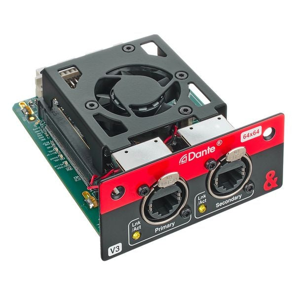 Allen & Heath SQ Dante 64x64 expansion card, view 4
