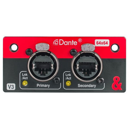 Allen & Heath SQ Dante 64x64 expansion card