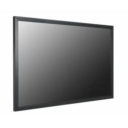 Large black-framed LG 55TA3E Display on a white background
