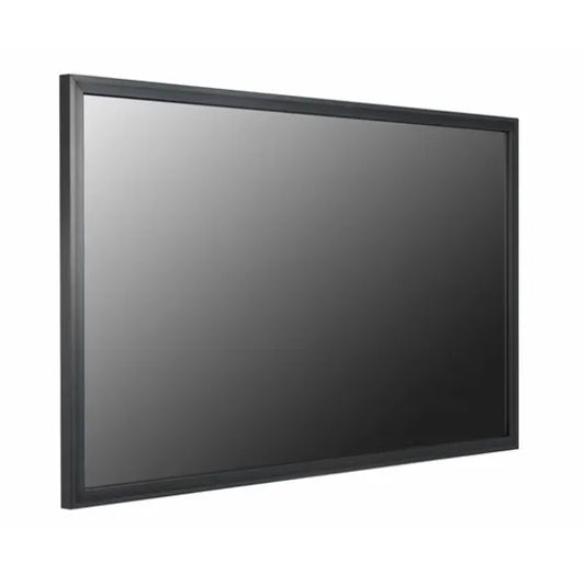 Large black-framed LG 55TA3E Display on a white background