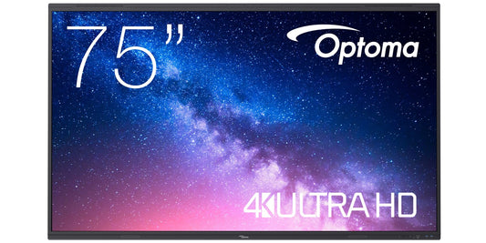 Optoma 5753RK: 75 Inch 4K UHD Interactive Flat Panel with Android 15