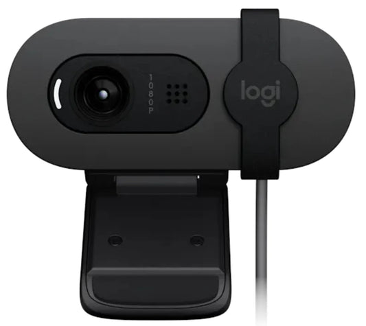 Logitech Brio 105 Full HD Webcam: Compact Webcam with Privacy Shutter