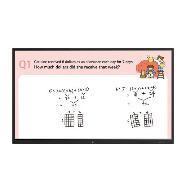 LG 65TR3DJ 65" Class TR3DJ Series 4K UHD IPS Interactive Digital Board (65TR3DJ-B)