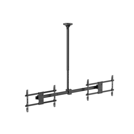 VSYS VCM-CE1546SL dual side by side telescoping TV ceiling mount