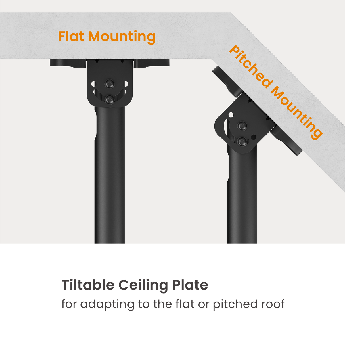 VSYS VCM-CE1546L ceiling mount installation diagram