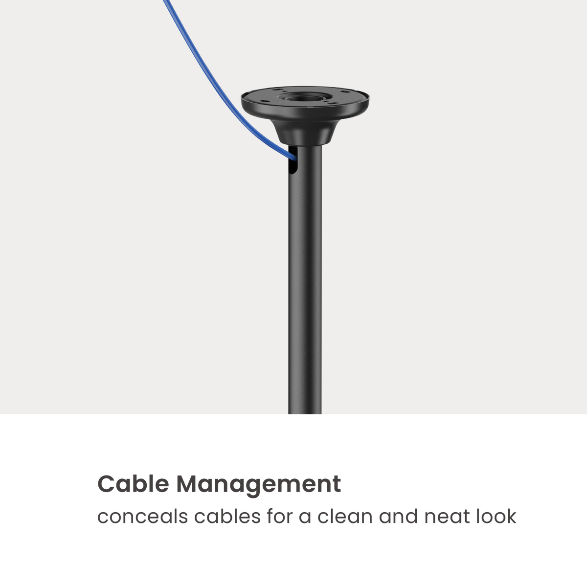 VSYS VCM-CE1546SL ceiling mount installation diagram