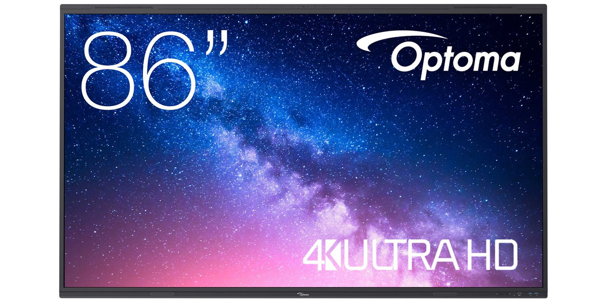 Optoma 5863RK: 86 Inch 4K UHD Interactive Flat Panel with Android 15