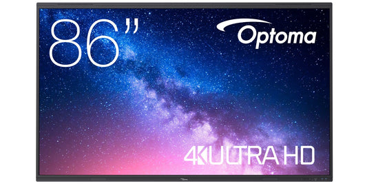 Optoma 5863RK: 86 Inch 4K UHD Interactive Flat Panel with Android 15