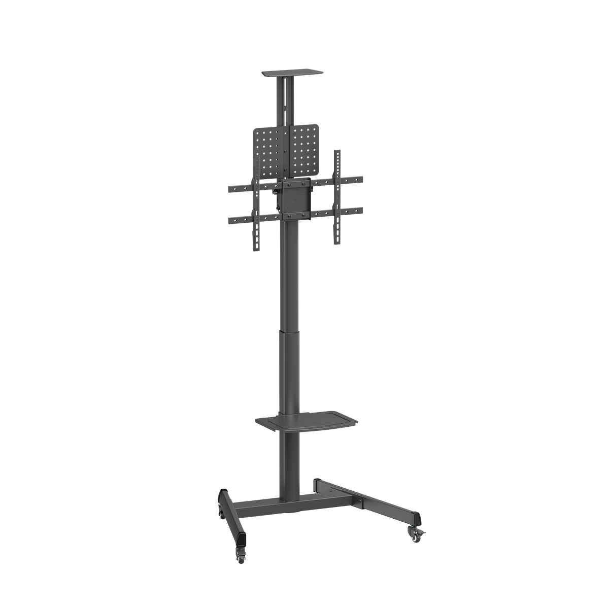 VSYS VTLS17-46TW telescopic TV cart front view