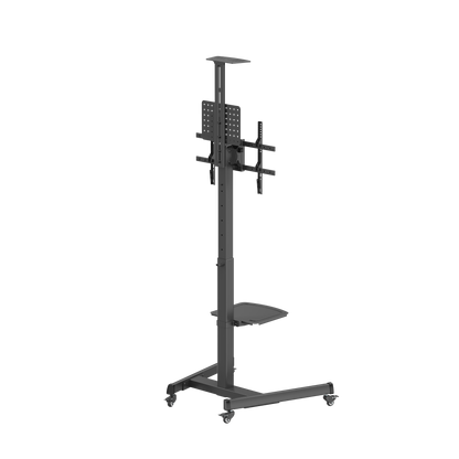 VSYS VTLS17-46TW TV cart pegboard storage detail