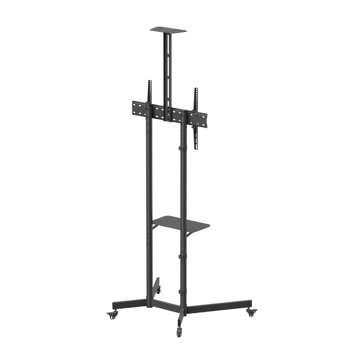 VSYS VTL-1042T TV cart with camera shelf detail