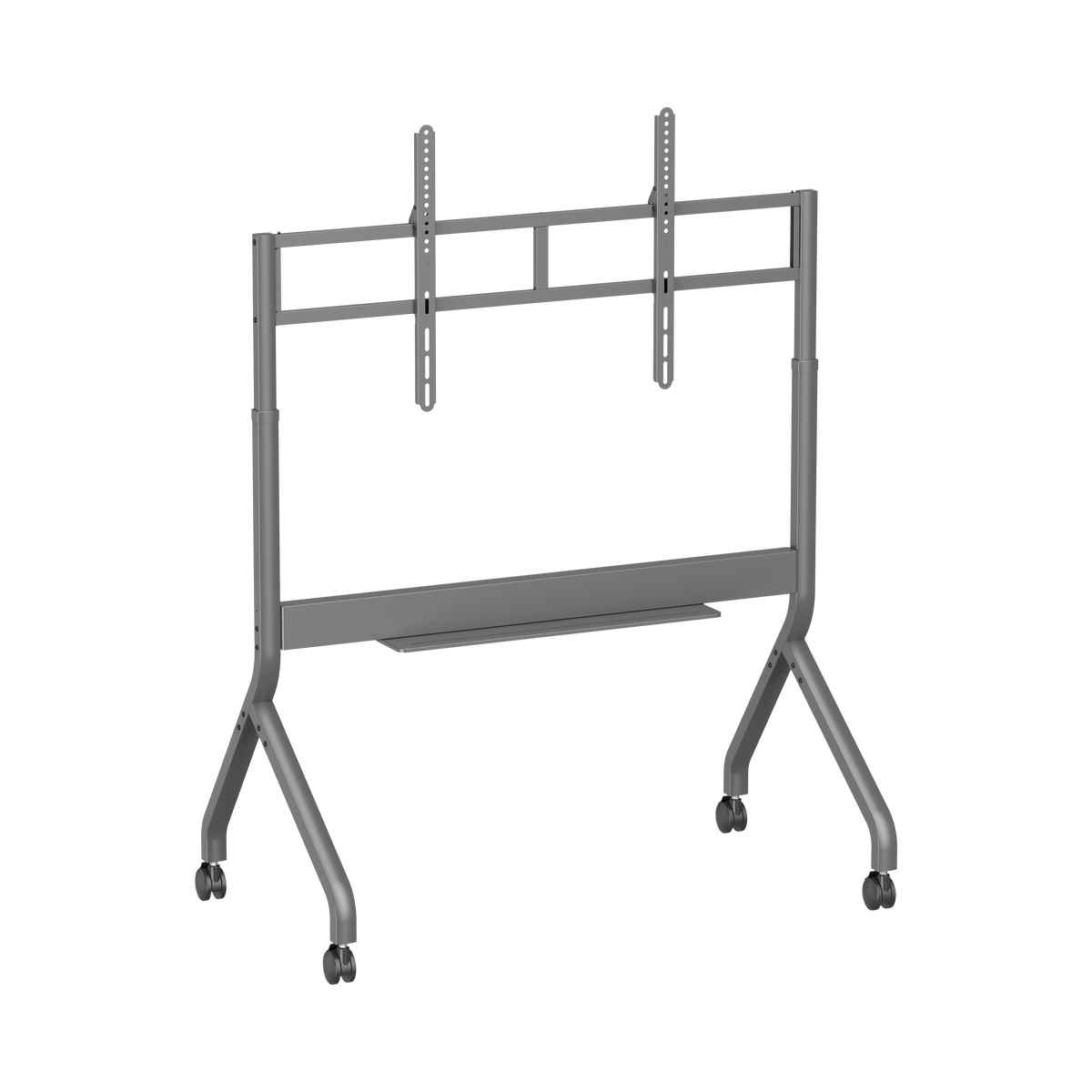 VSYS VTLXM16-612FW motorized height adjustable TV cart front view