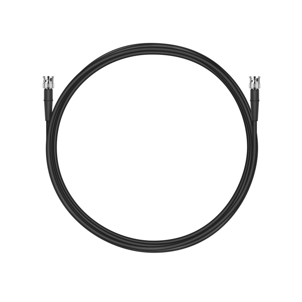 Sennheiser GZL RG 8X, 5M Low: Damping Coaxial Cable With BNC Connector, 50 Ohm, 5M