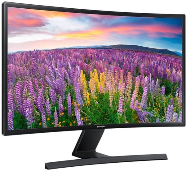 Samsung LS24E510CS: 23.5 Inch Curved Full HD LED Monitor