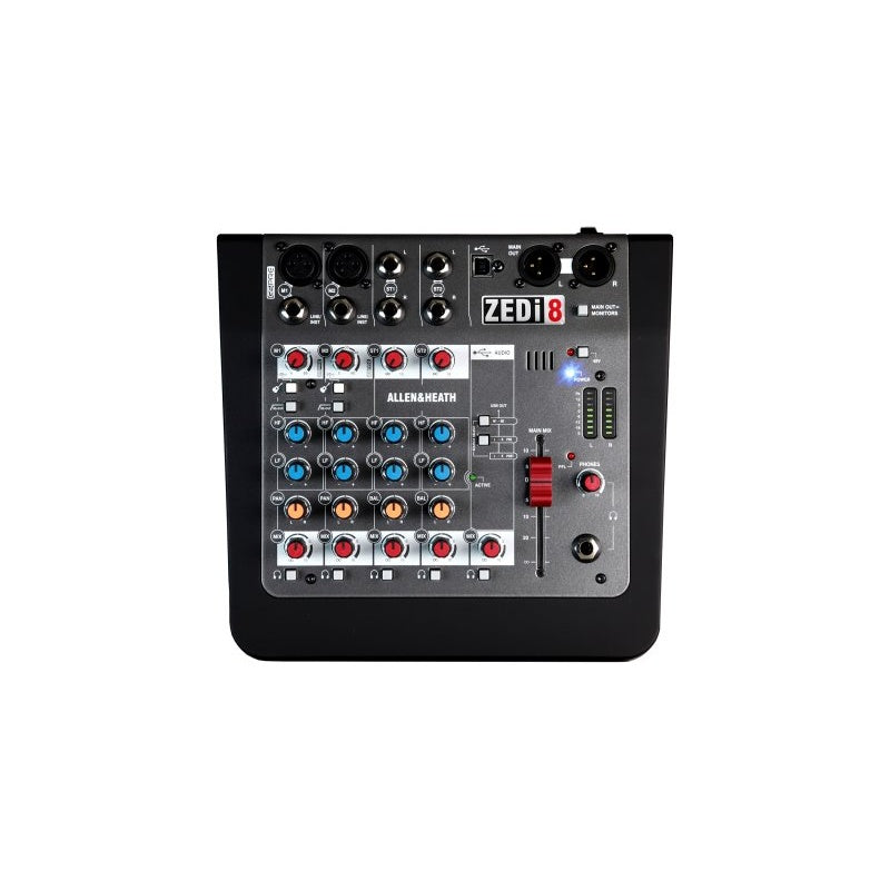 Allen & Heath ZEDi-8 hybrid compact mixer, view 2