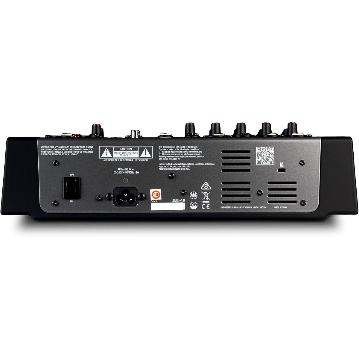 Allen & Heath ZEDi-10 hybrid compact mixer, view 5