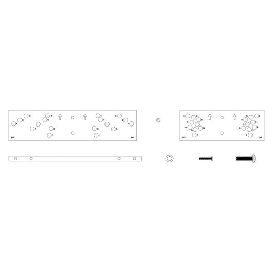 Electro-Voice VRK-1: Vertical Rigging Kit, White