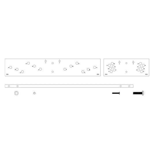 Electro-Voice VRK-3: Vertical Rigging Kit, Black