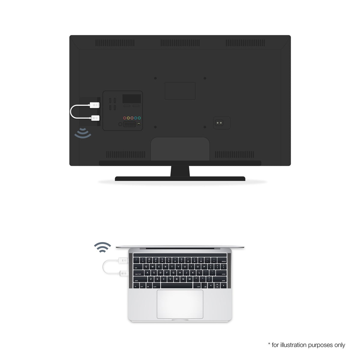 Optoma WHD211: Wireless transmitter and receiver