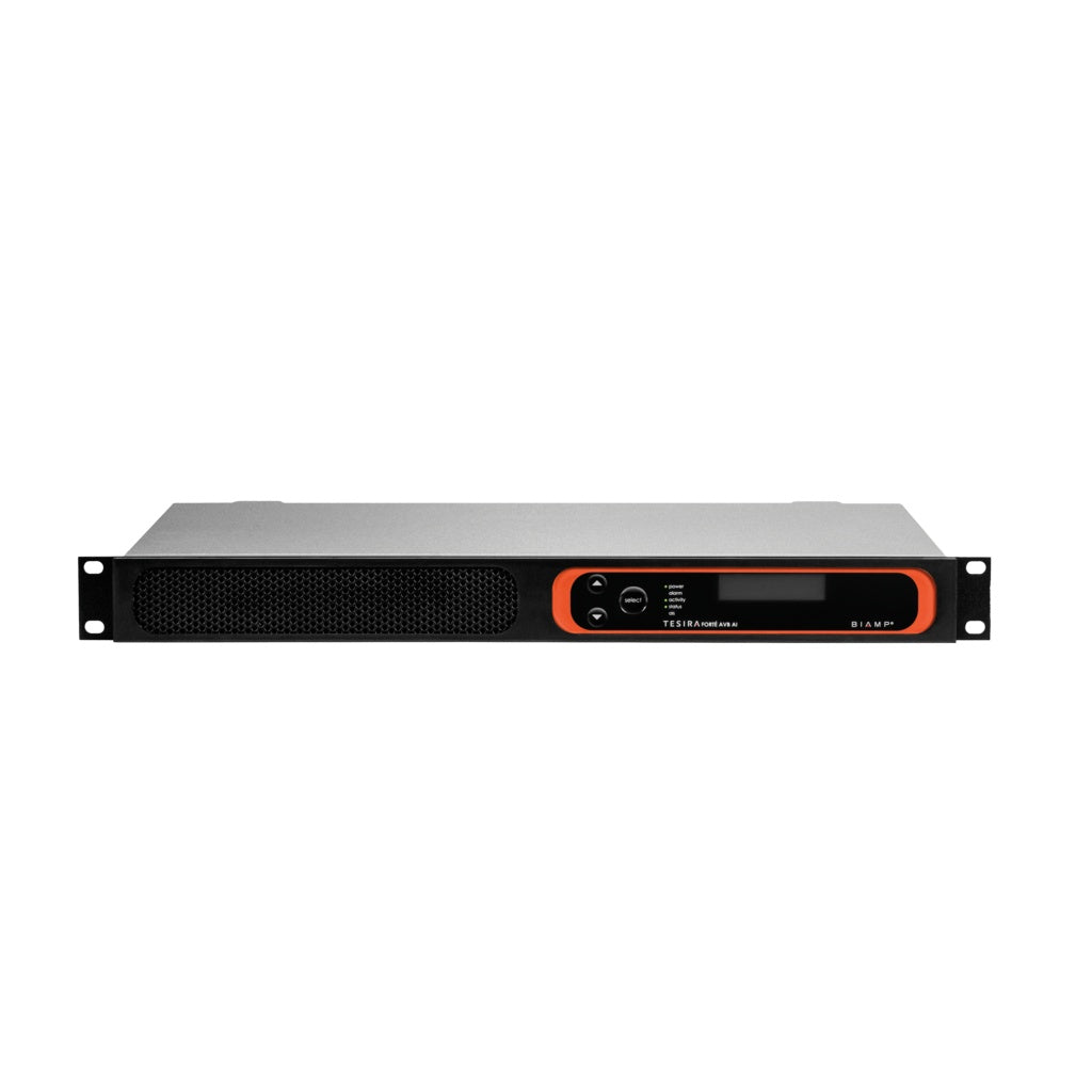 Biamp TesiraFORTE AVB AI Networked DSP with 12 Inputs, 8 Outputs and AVB Networking